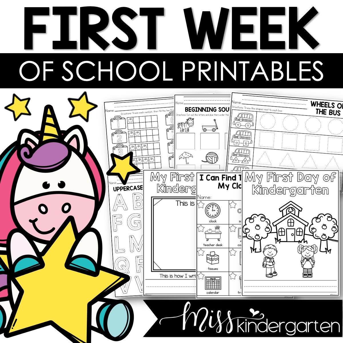 Free Summer Practice Printables Miss Kindergarten
